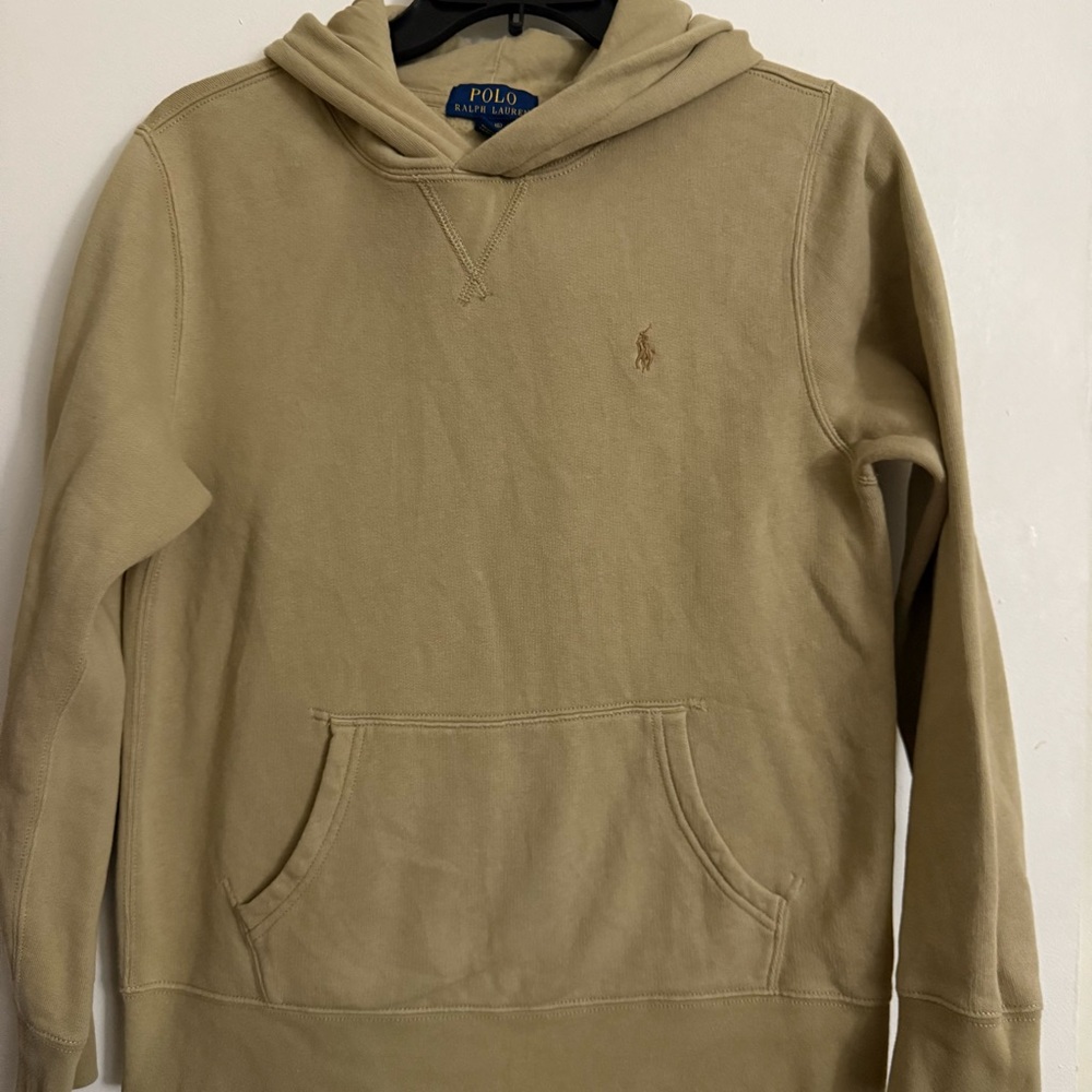 Polo by Ralph Lauren Tan Hoodie for Boys